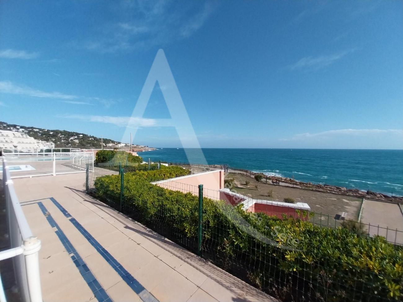Studio 4 Pers, Pkg, 1Ere Ligne Mer, Piscine, Tennis Sète Esterno foto