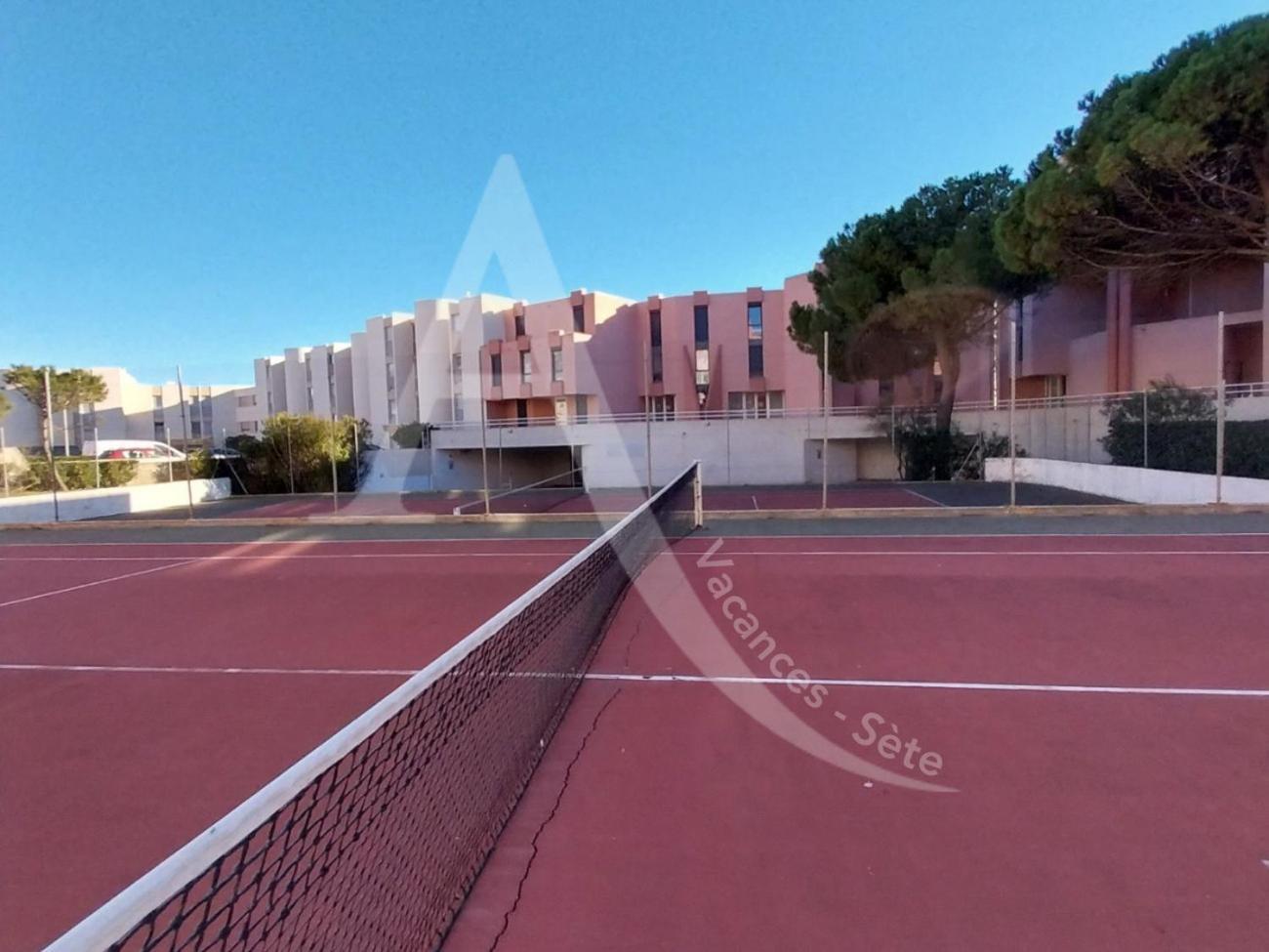 Studio 4 Pers, Pkg, 1Ere Ligne Mer, Piscine, Tennis Sète Esterno foto