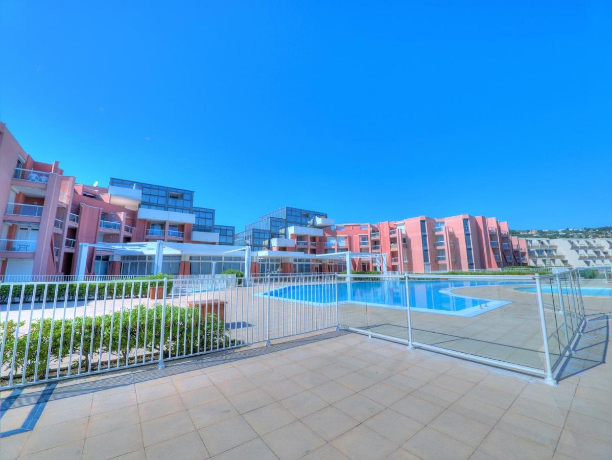 Studio 4 Pers, Pkg, 1Ere Ligne Mer, Piscine, Tennis Sète Esterno foto